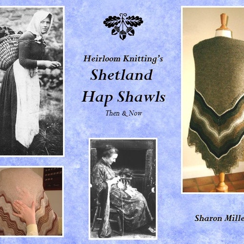 knitting hap shawls