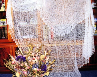 The Unst Bridal Shawl pdf ~ Heirloom Knitting ~ Sharon Miller