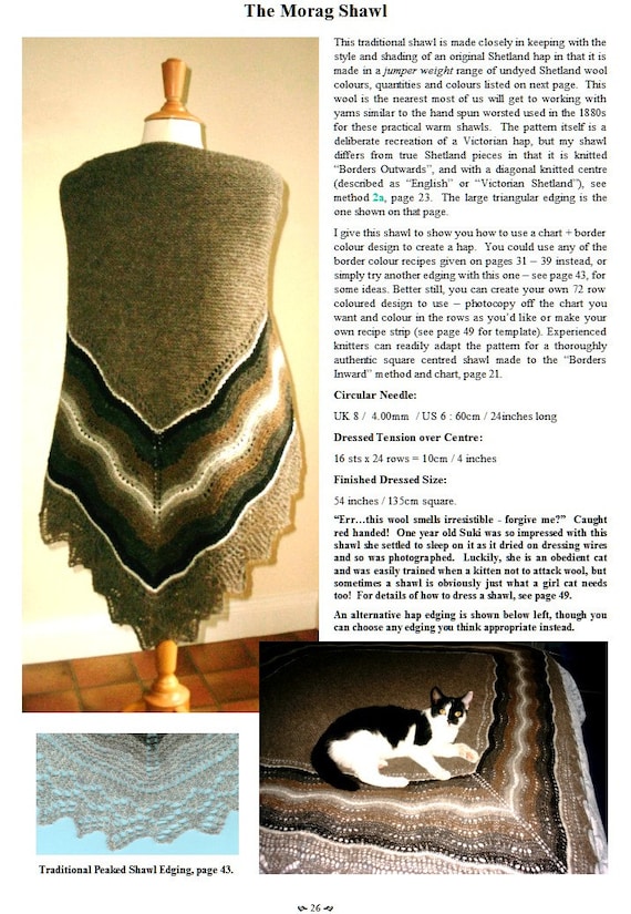 The Hap Shawls E-book = Pdf Version - Etsy