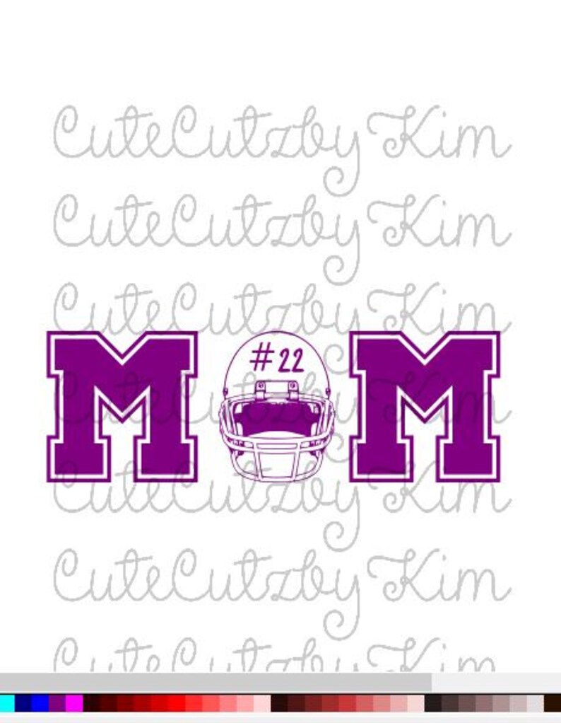 Download Football Mom svg dxf jpg cricut file | Etsy