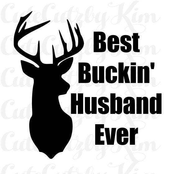 Download Best Buckin Husband Ever svg jpg png dxf father's day | Etsy