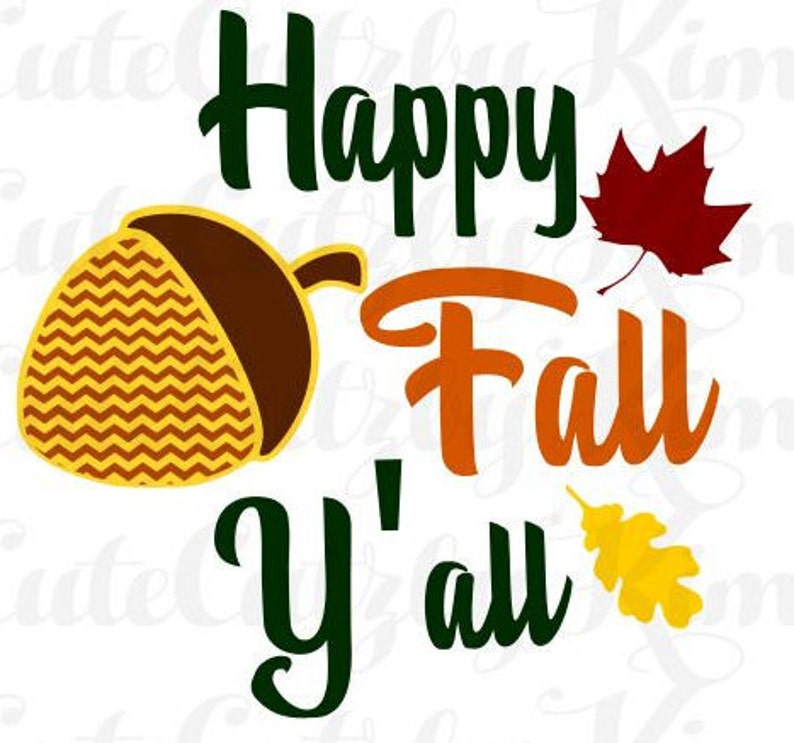 Download Happy Fall Yall Svg Fall svg fall dxf fall jpg acorn svg ...