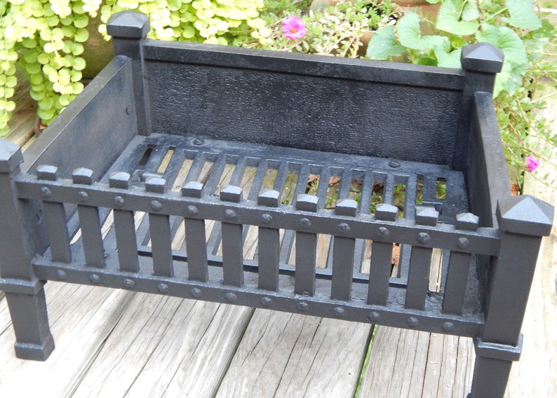 Vintage Victorian Era Fire Grate for a Coal Burning Fireplace Etsy
