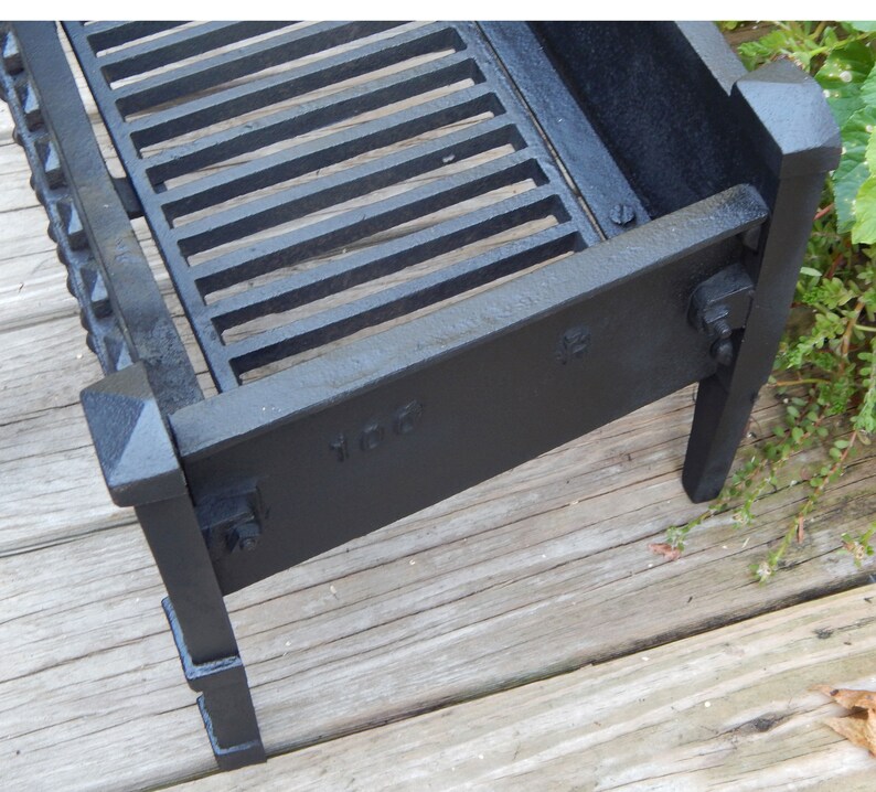 Vintage Victorian Era Fire Grate for a Coal Burning Fireplace Etsy
