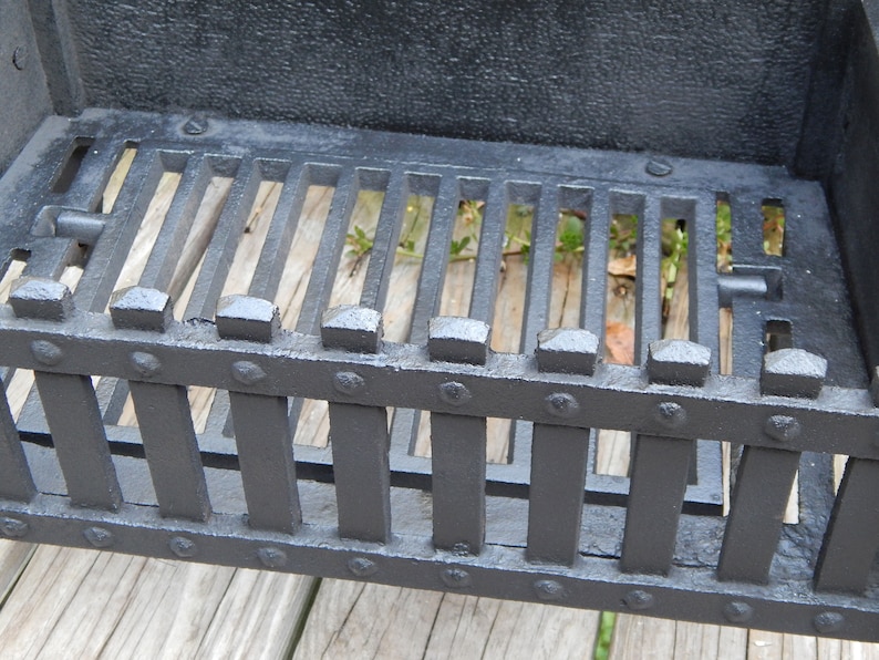 Vintage Victorian Era Fire Grate for a Coal Burning Fireplace Etsy