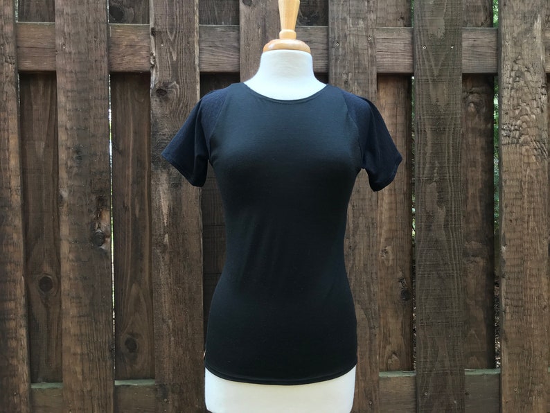Women/'s West Wood Short Sleeve Baselayer Merino Pointelle Merino Jersey