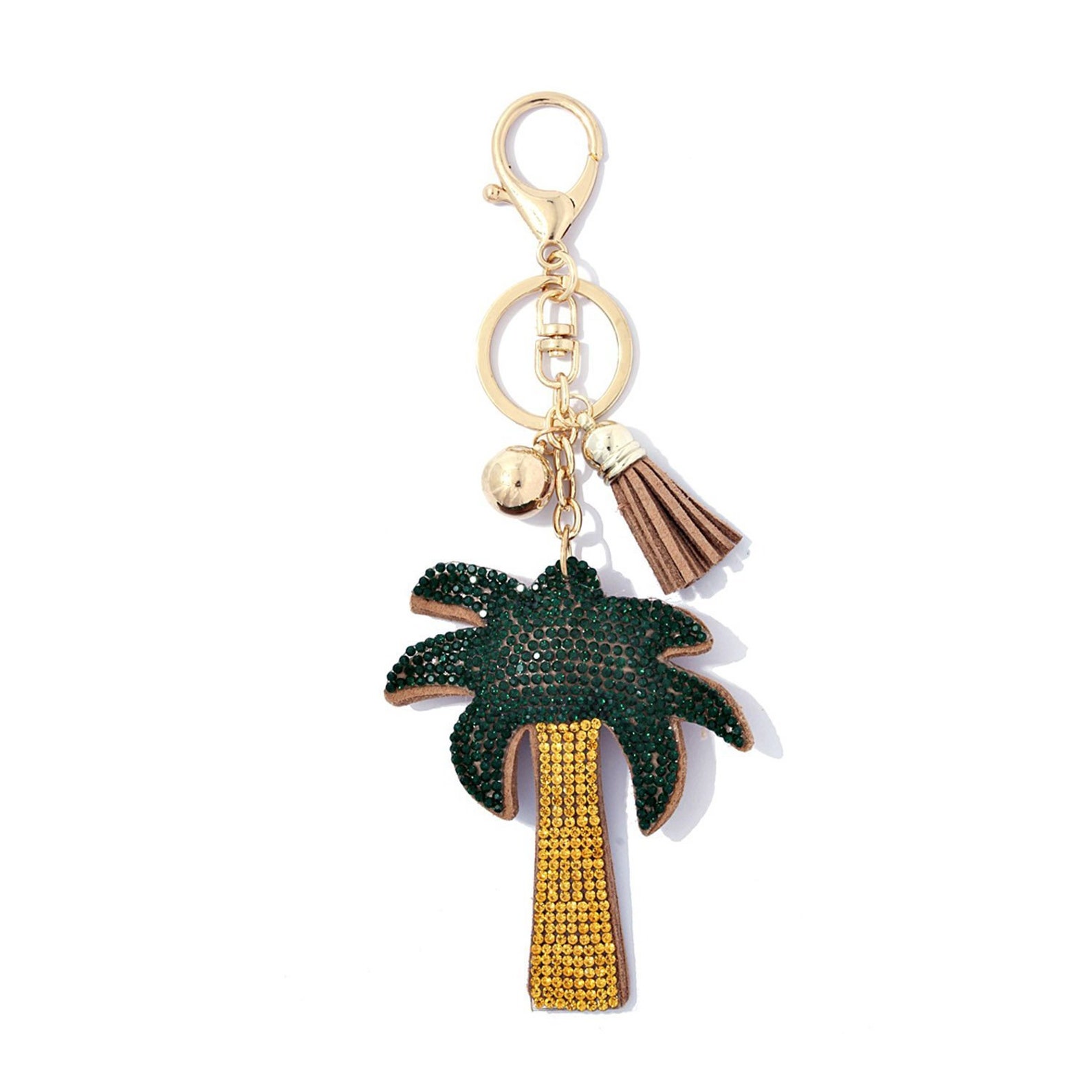 Palm Tree Key Chain Etsy