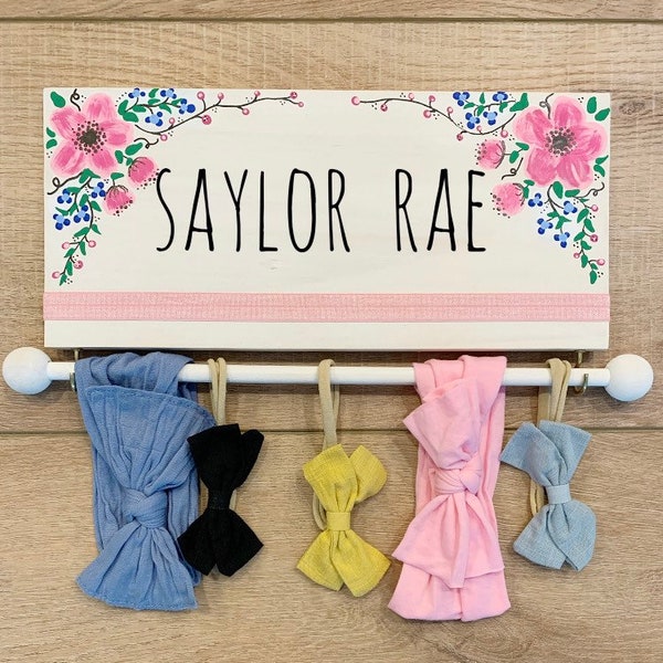 Baby Headband Holder Etsy