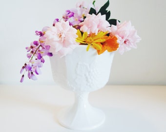 Vintage White Candy Dish