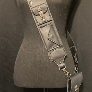 Leather Crossbody Utility Pouch