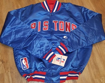 white pistons starter jacket