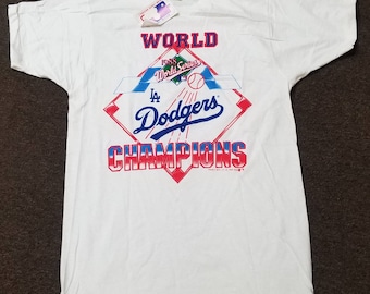 Vintage Los Angeles Dodgers 1988 World Series Champions MLB Screen