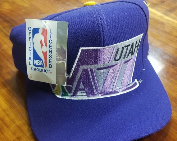 New 90s vintage Utah Jazz hat Utah jazz snapback … - image 1