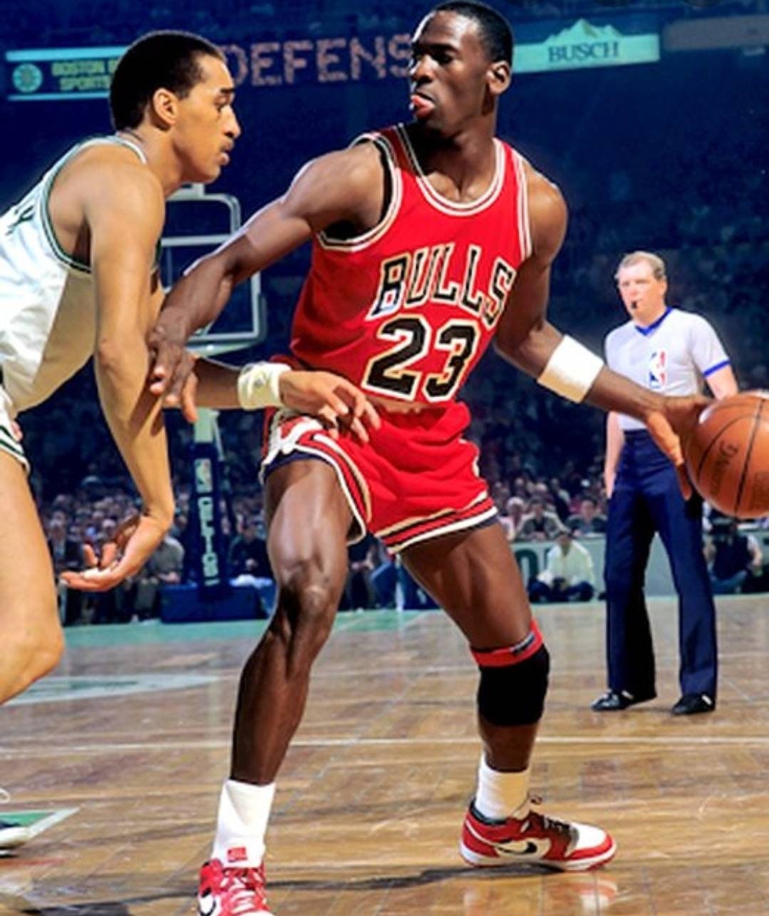 Michael Jordan Rookie Era Signed 1980's Sand Knit Chicago