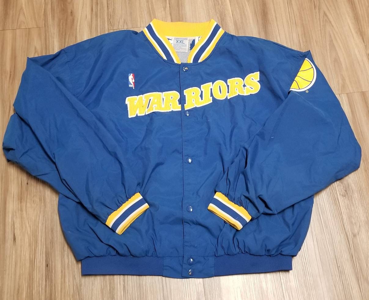 XL - Vintage NBA Golden State Warriors Pro Player Jacket – Twisted Thrift