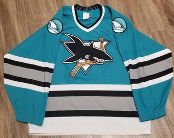 Large San Jose Sharks Jersey90s Sharks Jerseyvintage Sharks 