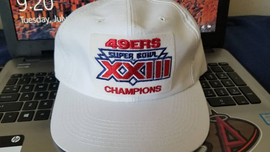 1989 San Francisco 49ers Sports Specialties Hat Superbowl 23 Etsy