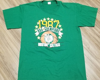 90's Boston Celtics Salem NBA T-shirt Sz L (B2175) - Etsy