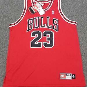 1984 CHICAGO BULLS JORDAN #23 NIKE FLIGHT 8403 SWINGMAN JERSEY (HOME) XXL