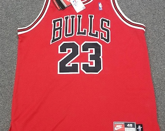 ウェア 90s~NIKE NBA gameshirt Chicago bulls VINTAGE NIKE NBA CHICAGO BULLS JORDAN #23 LATE 90s SIZE XL