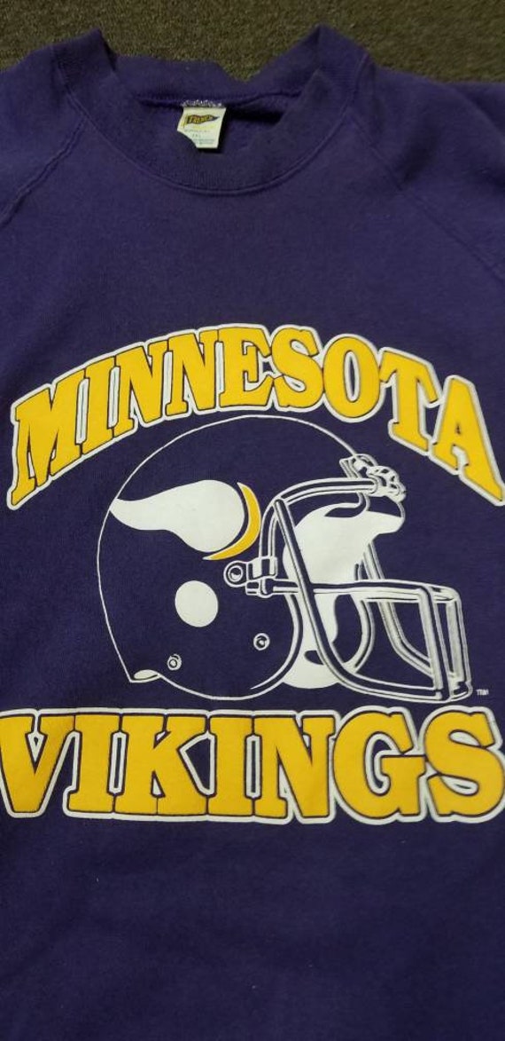 80s Minnesota Vikings sweatshirt,vintage Vikings … - image 2