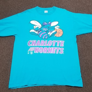 Charlotte Hornets: 1990's Chalk Line Graphic Spellout Tee (L) – National  Vintage League Ltd.