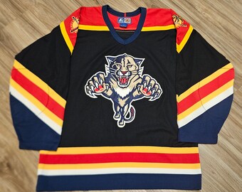 90's Pavel Bure Florida Panthers CCM NHL Alternate Jersey Size Large – Rare  VNTG