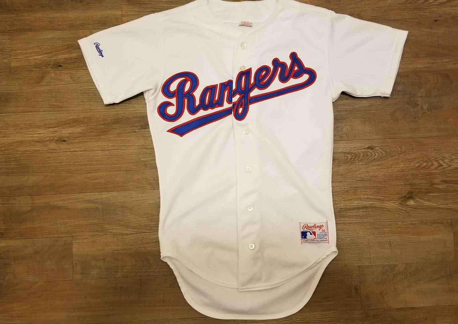 Jose Canseco #33 Signed Texas Rangers Baseball Jersey (JSA