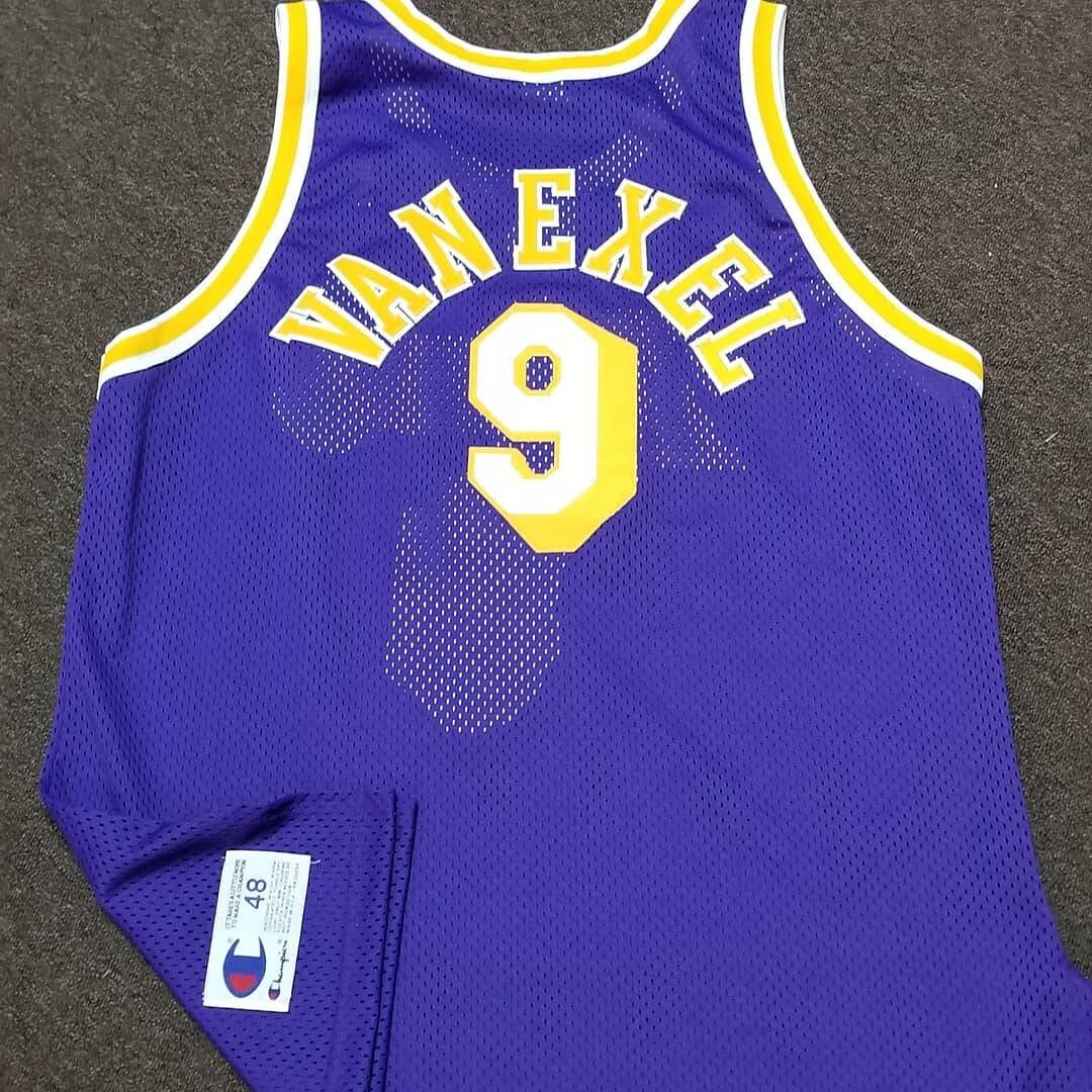 Near Mint 1990-96 Nick Van Exel Jersey Los Angeles Lakers