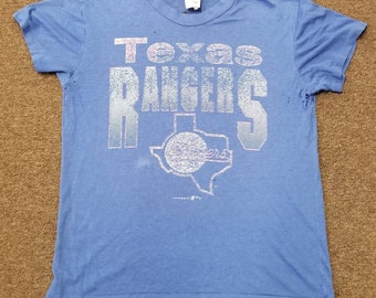 Vintage texas rangers shirt - Etsy