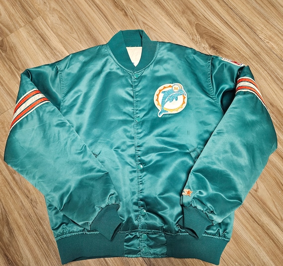 90s Miami Dolphins starter jacket,dolphins jacket,vintage dolphins jacket,90s dolphins jacket,Large dolphins jacket