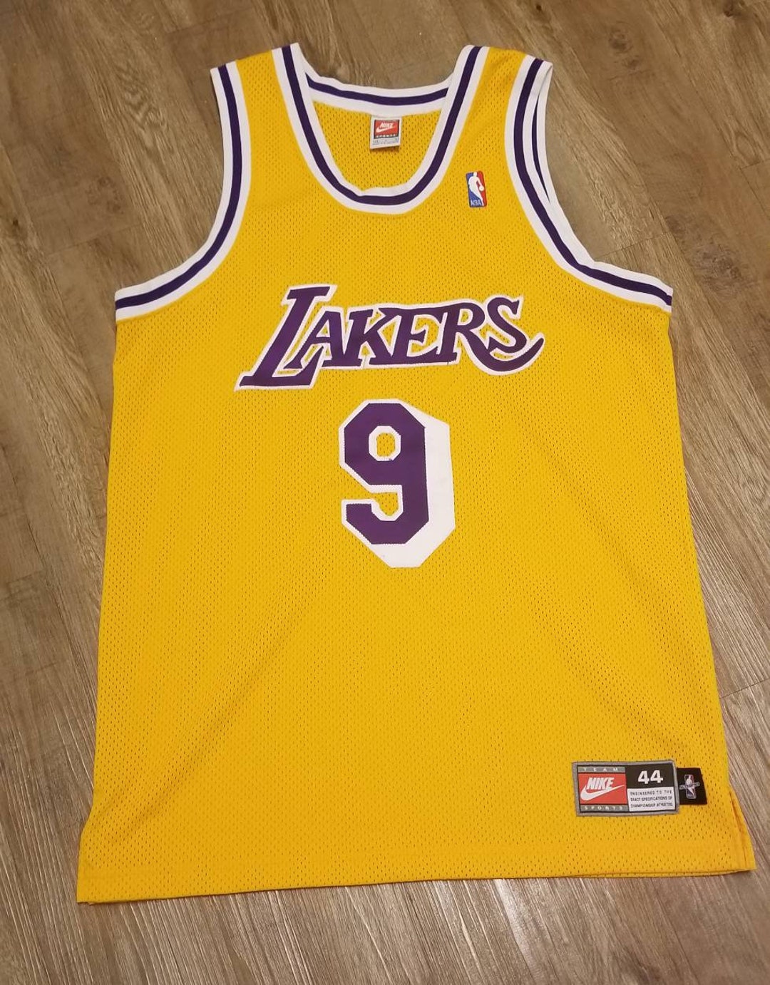 1997-98 Nick Van Exel Jersey Nike Jersey,lakers Jersey, Nike