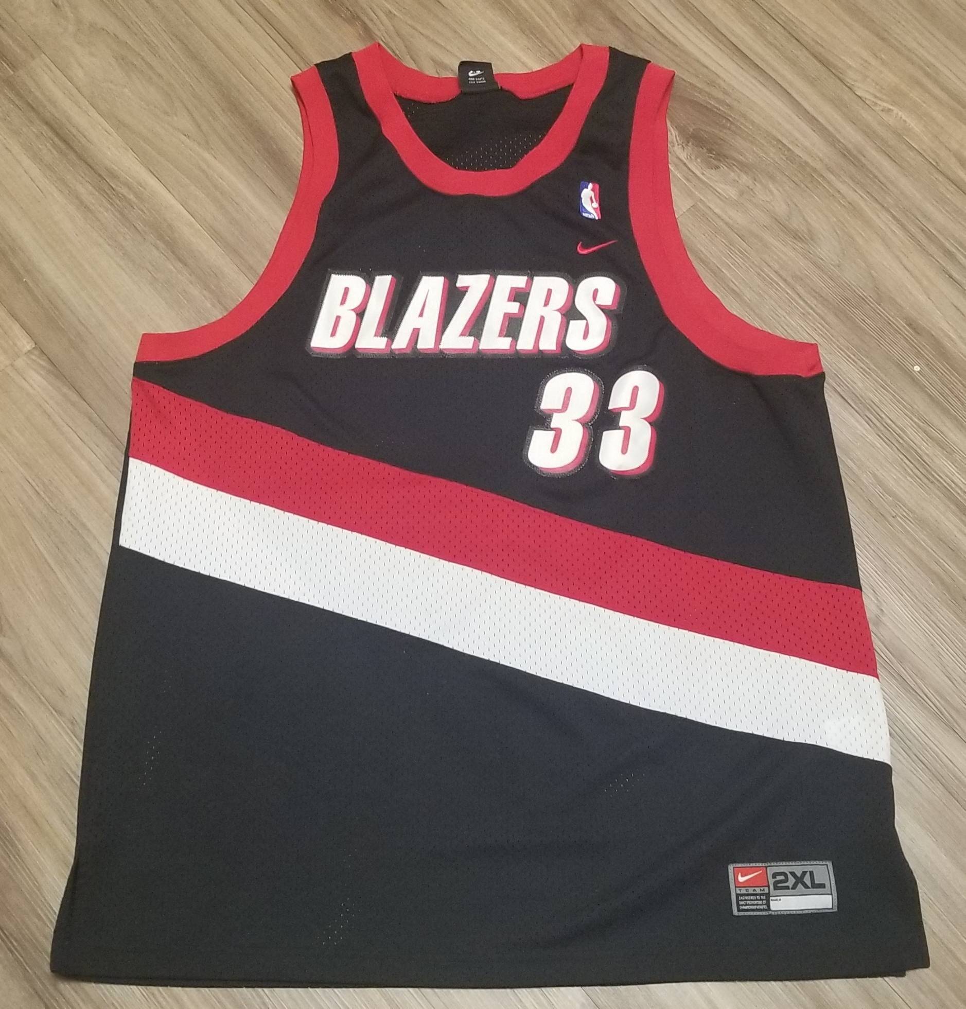scottie pippen trail blazers jersey