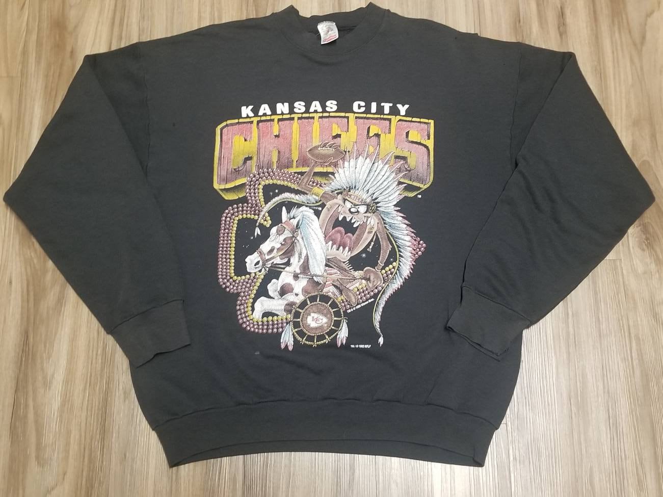 1993 Large Kansas City Chiefs Sweatshirt vintage Chiefs Sweatshirt