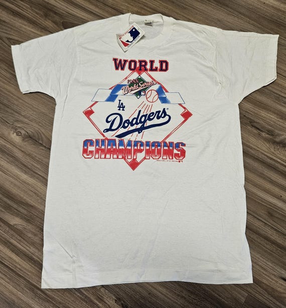 XL 1988 Dodgers World Series Shirt,vintage Dodgers Shirt,80s