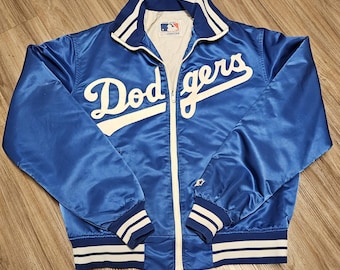 Vintage 90s: Starter Zipped Baseball Jacket - LA Dodgers - MLB