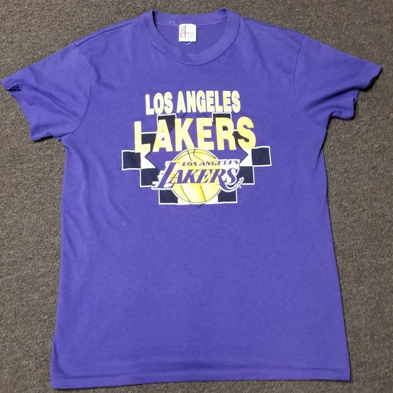 Original 80s 90s Medium LA Lakers Shirt LA Lakers Tee Los -  Canada