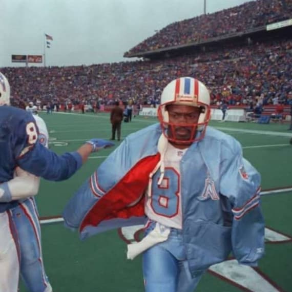 New NWT XL Houston Oilers Starter Jacket Vintage 80s Vintage New NWT XL Houston Oilers Starter Jacket Vintage 80s Vintage