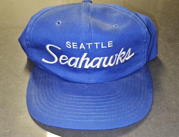 80s Seattle Seahawks sports specialties hat, seahawks youngan hat