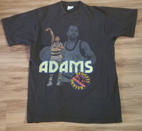 Large 87-91 salem sportswear Denver Nuggets shirt