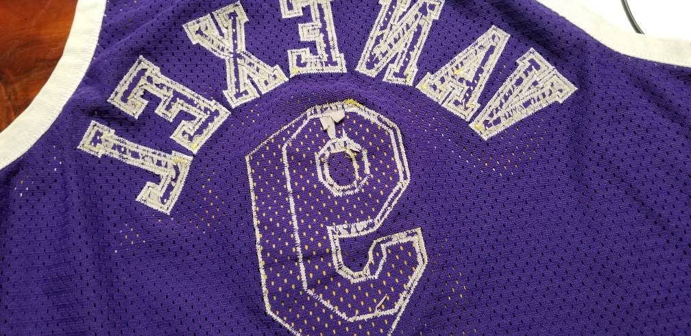 1990-96 Nick Van Exel Jersey Los Angeles Lakers Champion