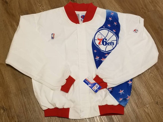 sixers warm up jacket