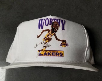 Vintage Los Angeles Lakers Hat 90s Snapback Cap The Game Limited Edition B2