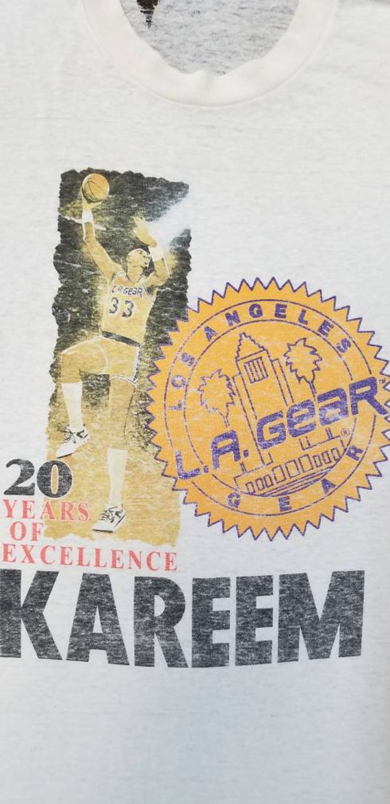 Used 1989 vintage Lakers shirt, Kareem Abdul jabb… - image 2