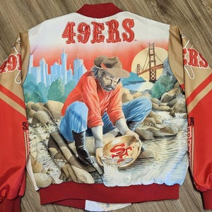 Chalkline 49ers Jacket - Etsy