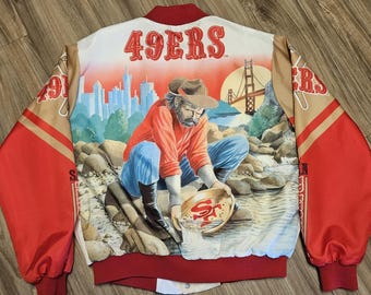San Francisco 49ers Game Issued Authentic NFL Wilson Satin