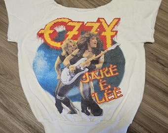 Vintage 1986 Ozzy Osbourne Monsters of Rock Shirt - Etsy
