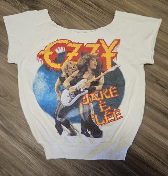 Vintage Ozzy Osbourne USA Tour 1996 T-shirt Single St… - Gem