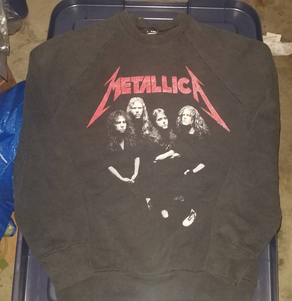 1988 SMALL Metallica screen stars sweatshirt,8os M