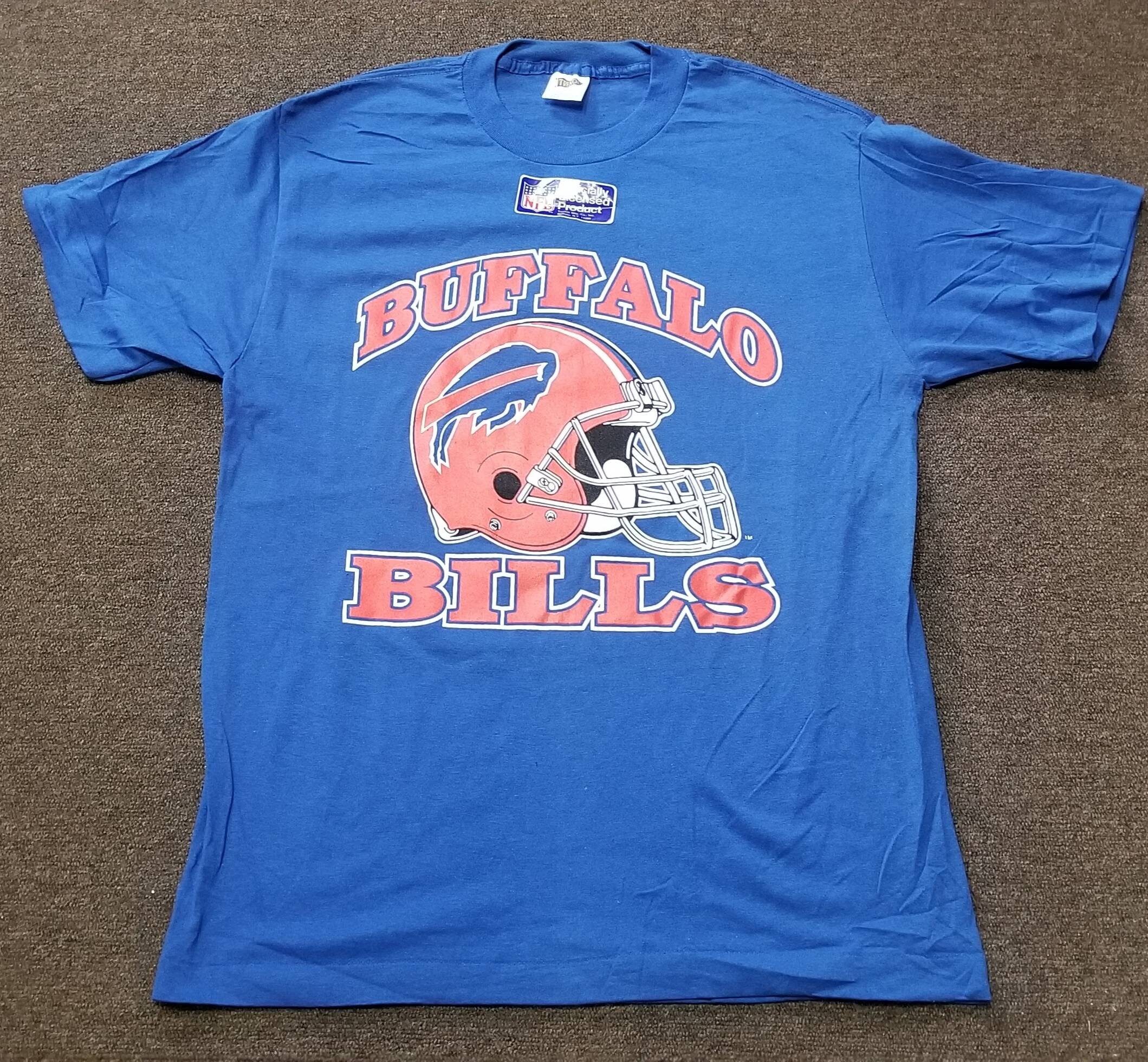 New Original 80s Buffalo Bills Shirt, Medium Buffalo Bills